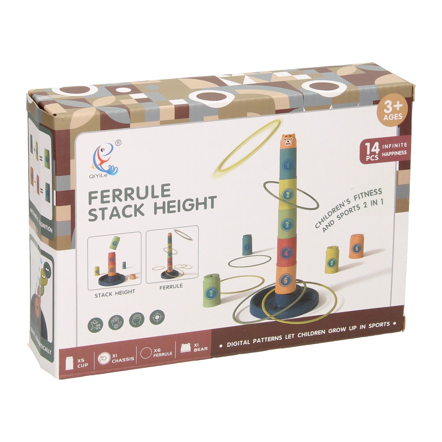 Stapelturm und Ringshot 2in1
