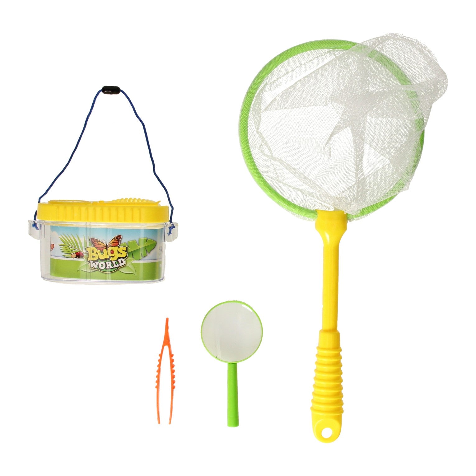 Bugs World-Fangset, Beobachtungsglas und Lupe
