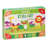 Mosaik-Collage-Bastelset mit wilden Tieren - afbeelding 3
