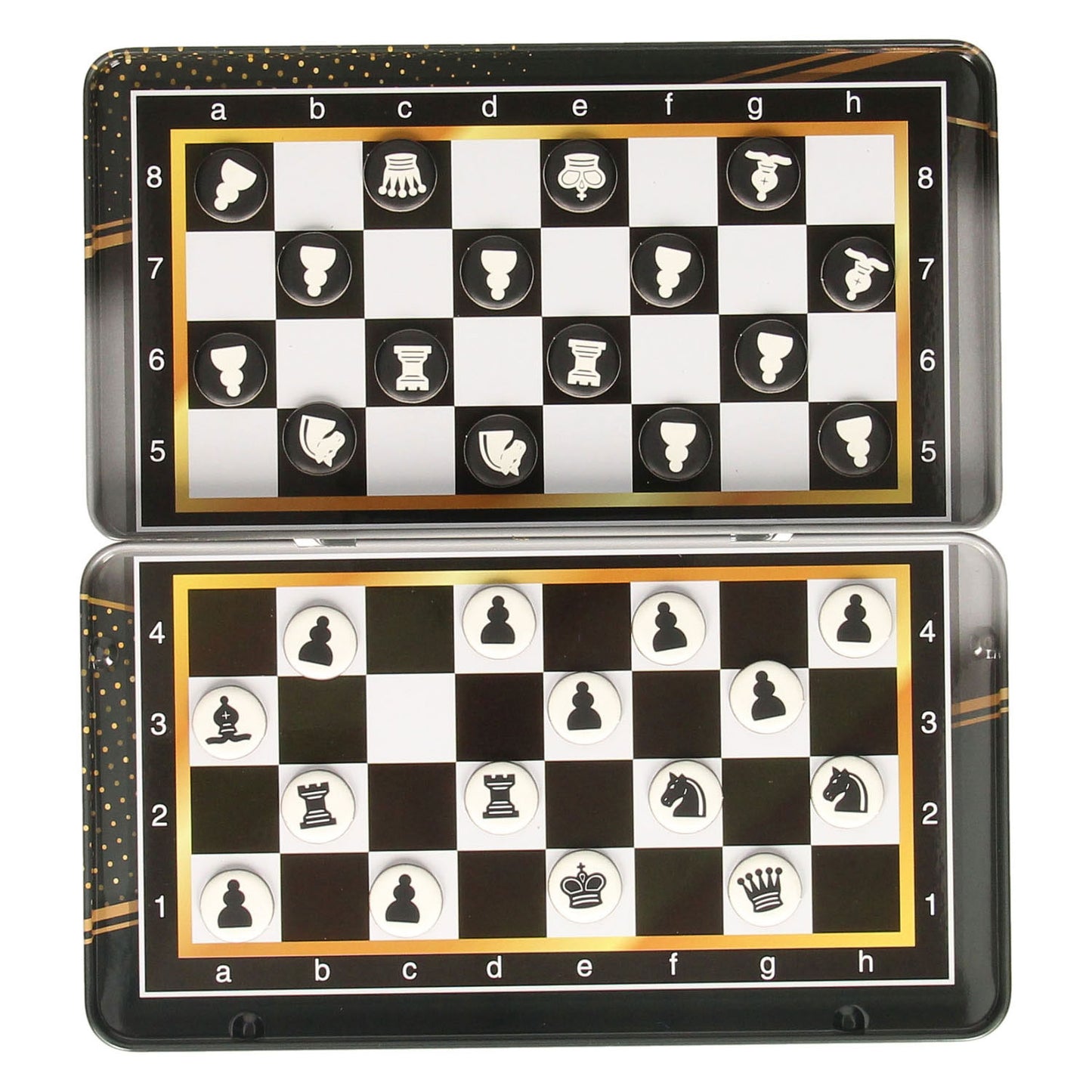 Schachspiel magnetisch im Blik