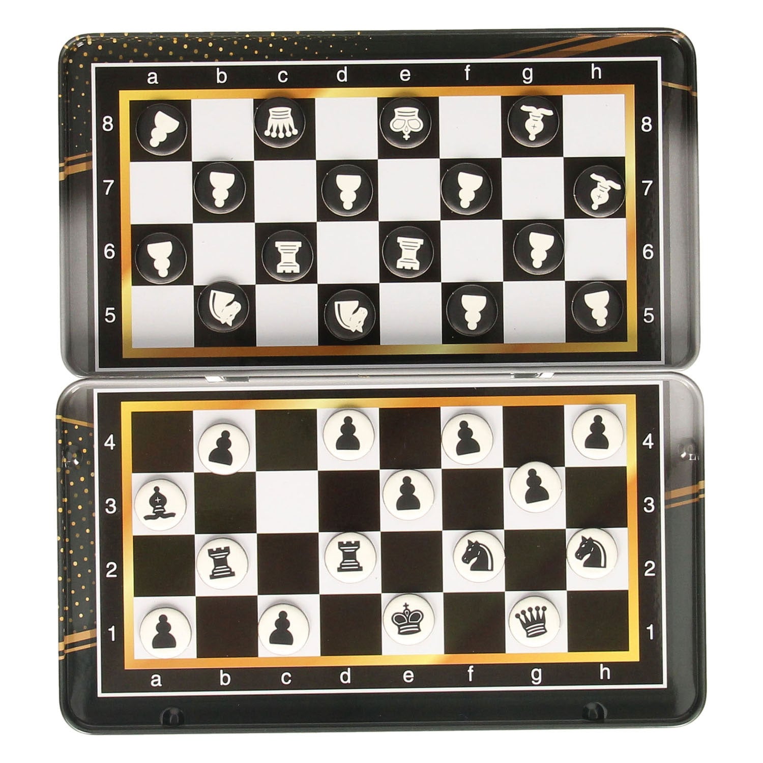 Schachspiel magnetisch im Blik