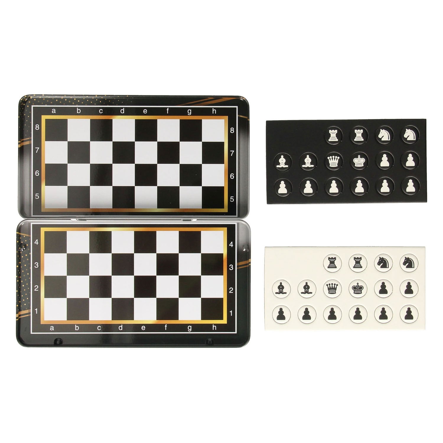 Schachspiel magnetisch im Blik