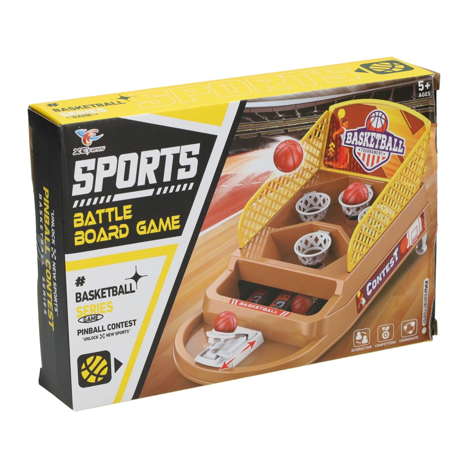 Basketball schießt Spiel