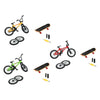Fingerstunt -Fahrrad mit Accessoires
