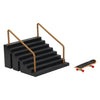 Finger -Skateboard mit Stuntentreppe