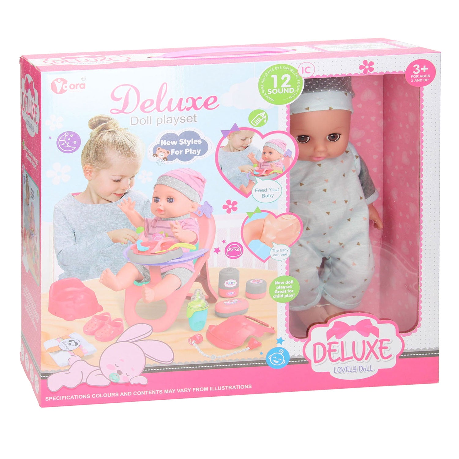 Deluxe-Puppenset für das Abendessen
