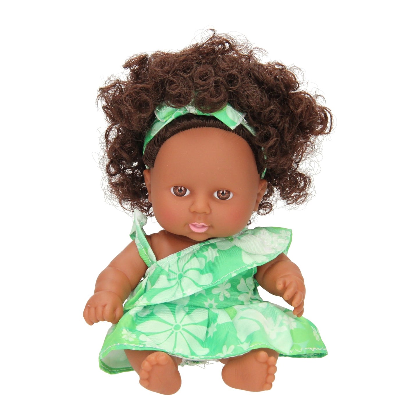 Babypuppencurls mit Kleid, 22 cm