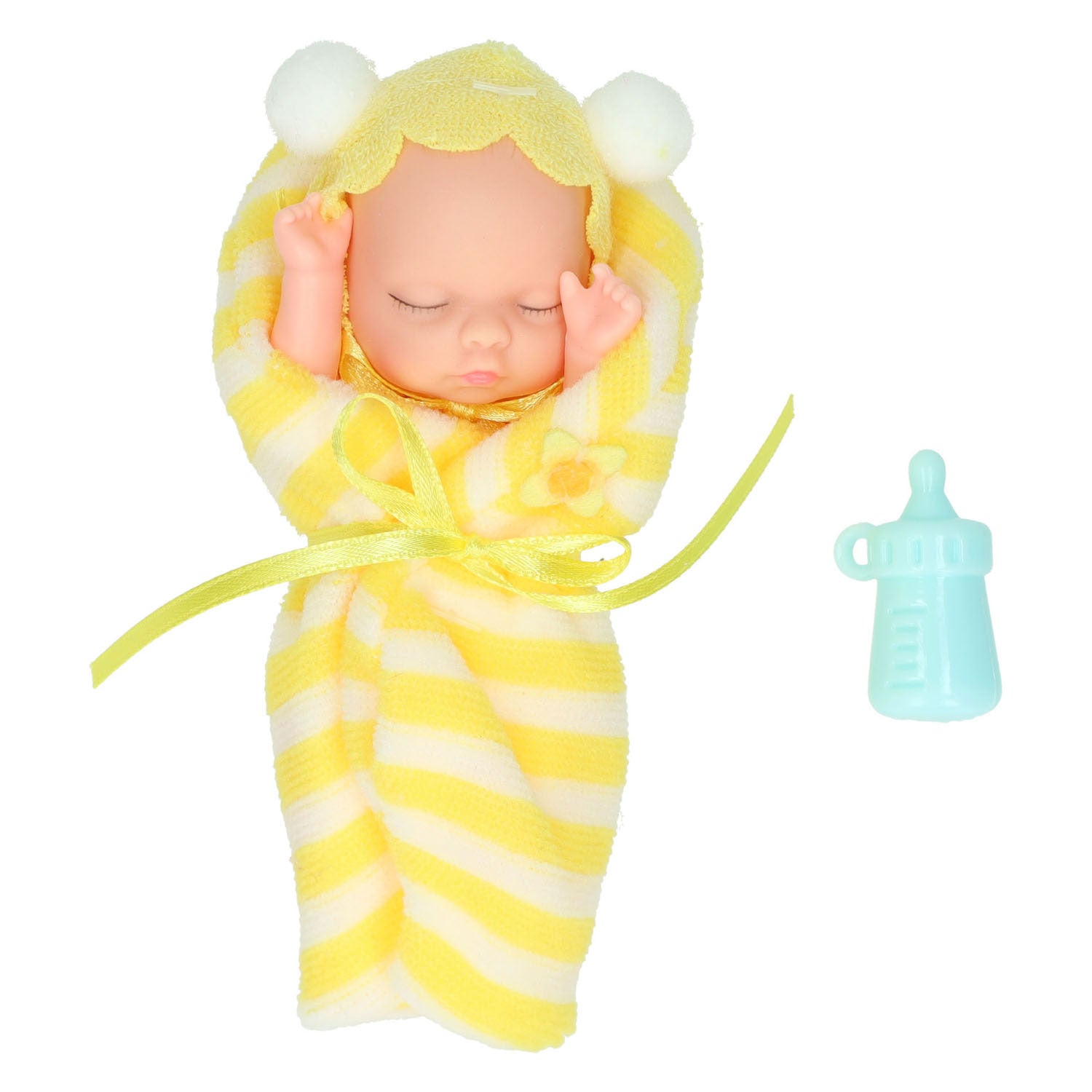 Mini -Puppe in Wrikkeldoek