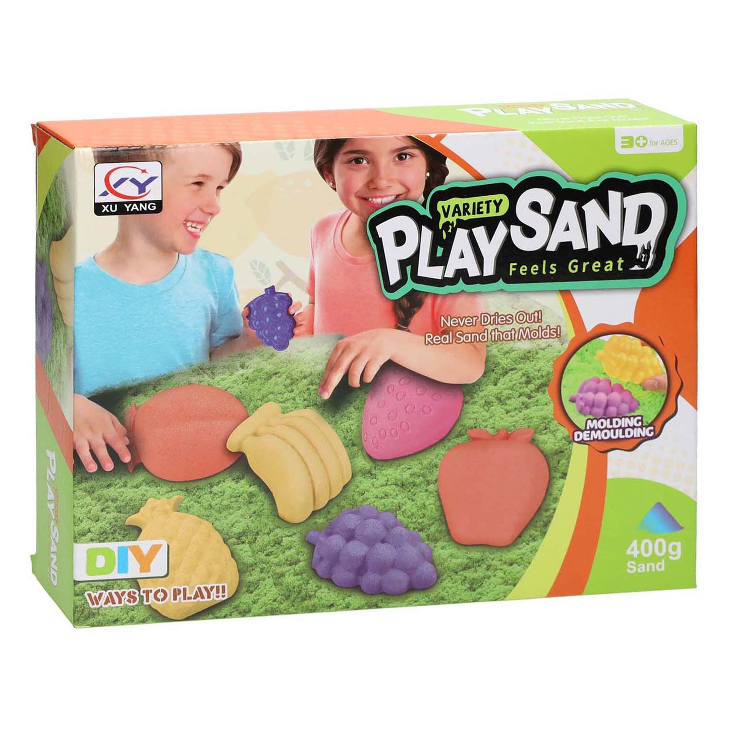 Sandfrucht spielen, 400gr