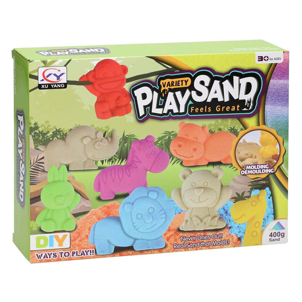 Spielsand Wildtiere, 400gr