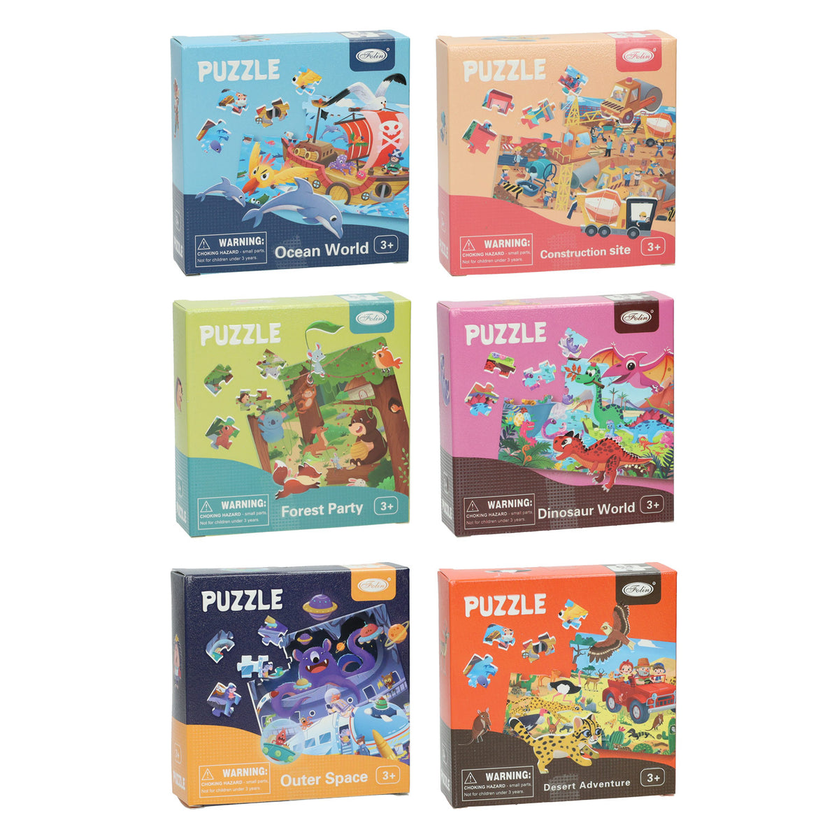 Mini -Puzzle -Thema, 35st.