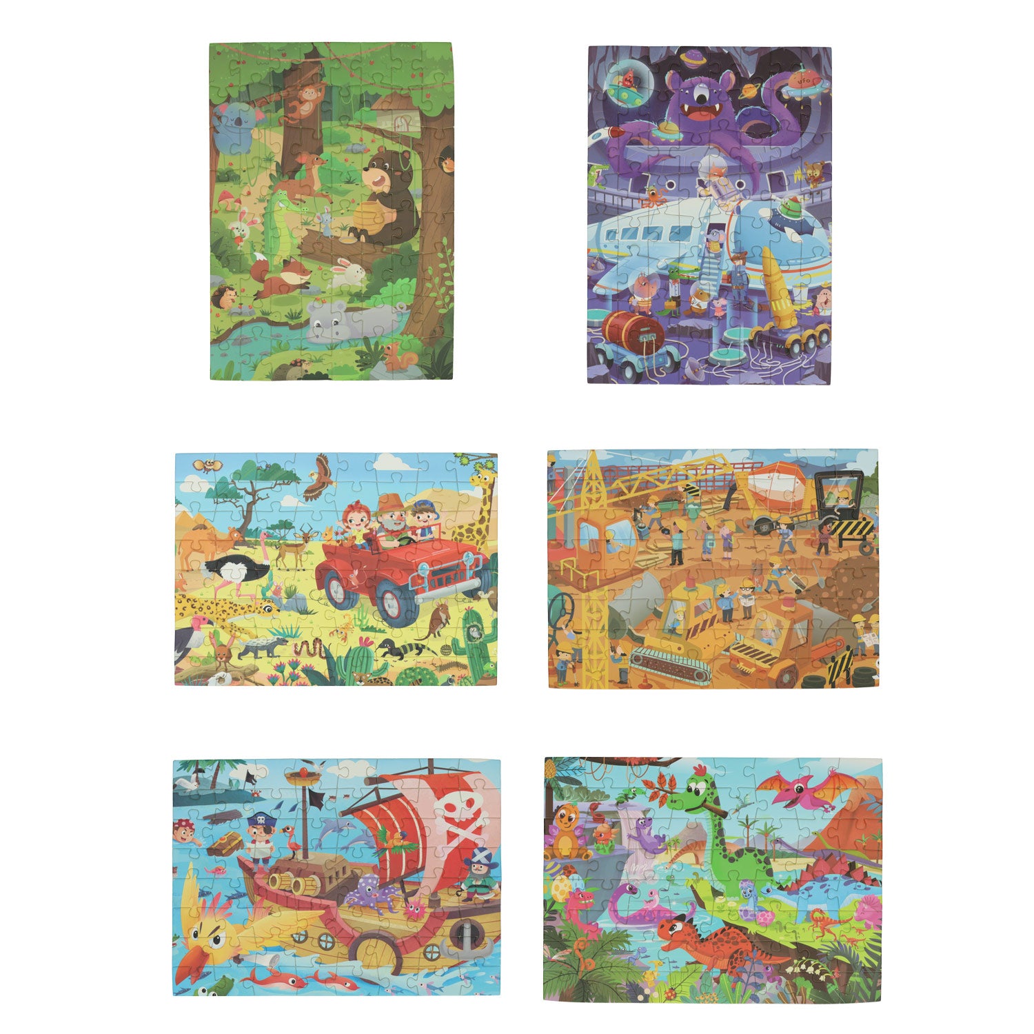 Mini -Puzzle -Thema, 35st.