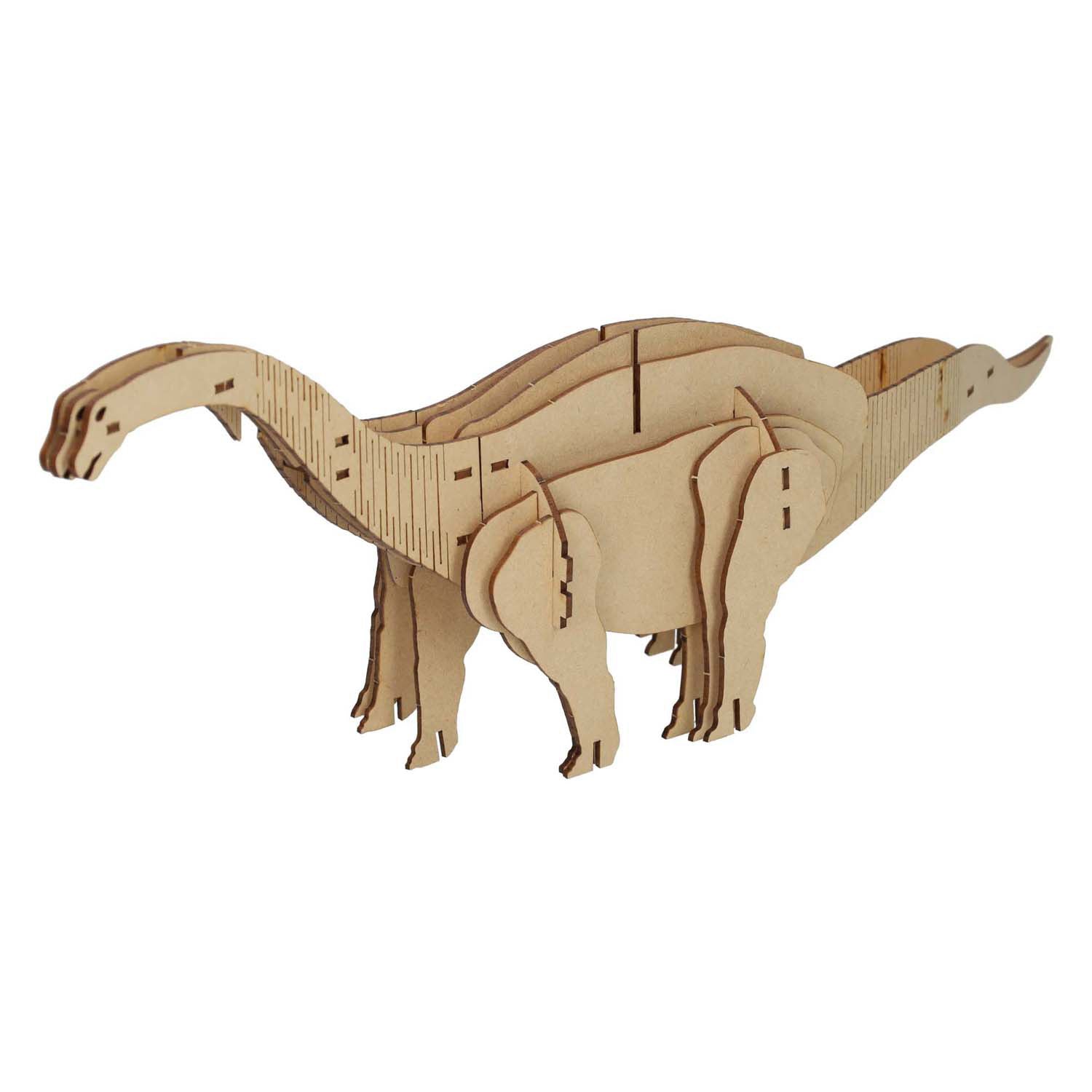 Holzbausatz Dino 3D Diplodocus