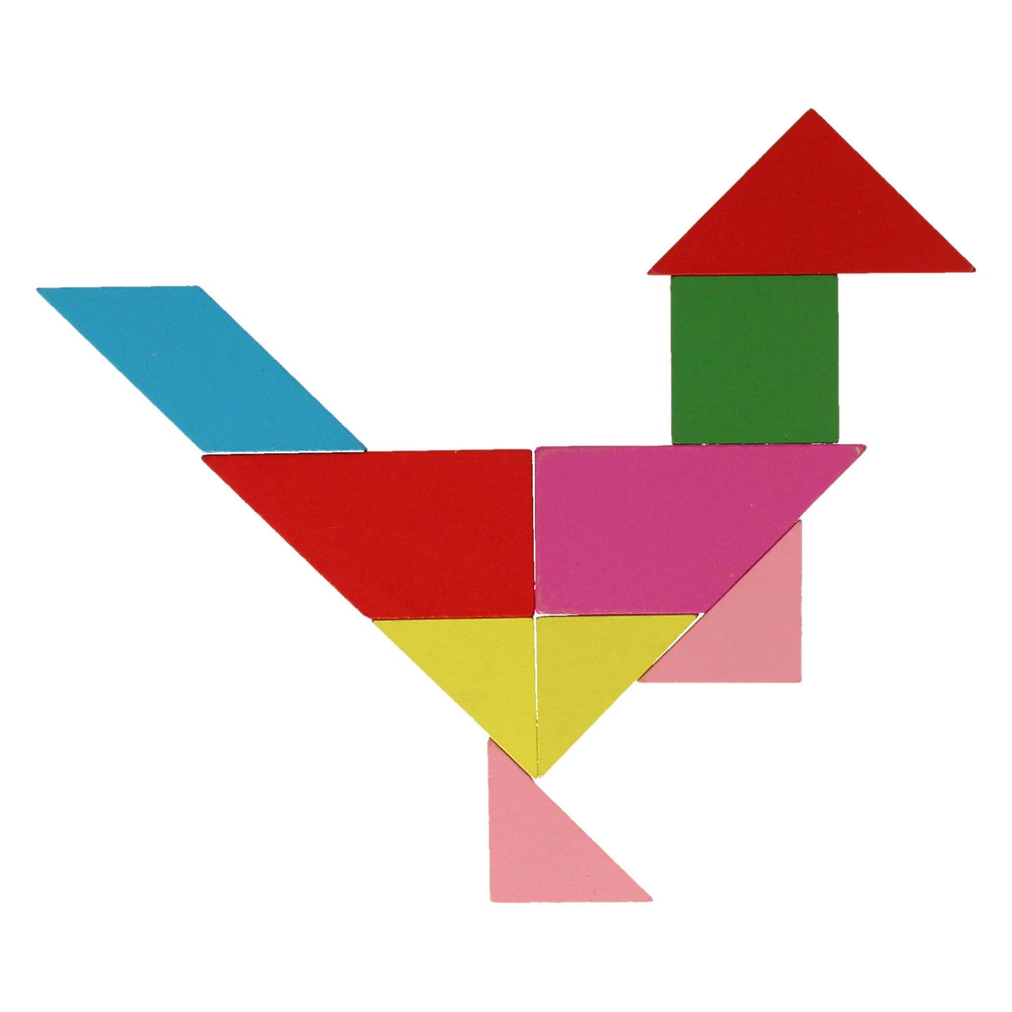 Tangram aus Holz