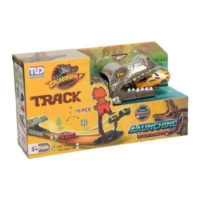 Crocodile Auto Launchbaan Set