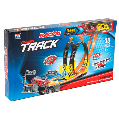 Auto RaceBaan Set Looping Duell, 35dlg,