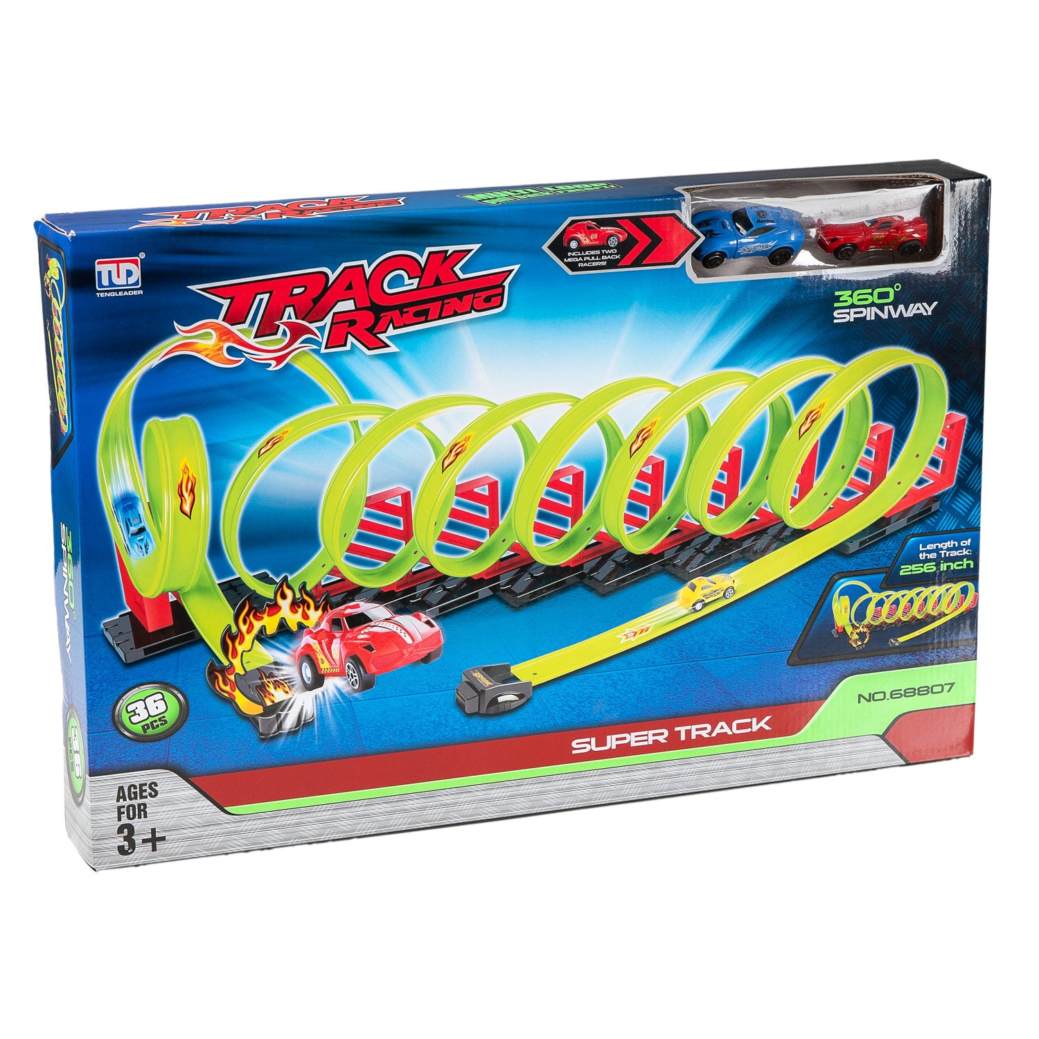 Auto RaceBaan setzte 8 Loopings