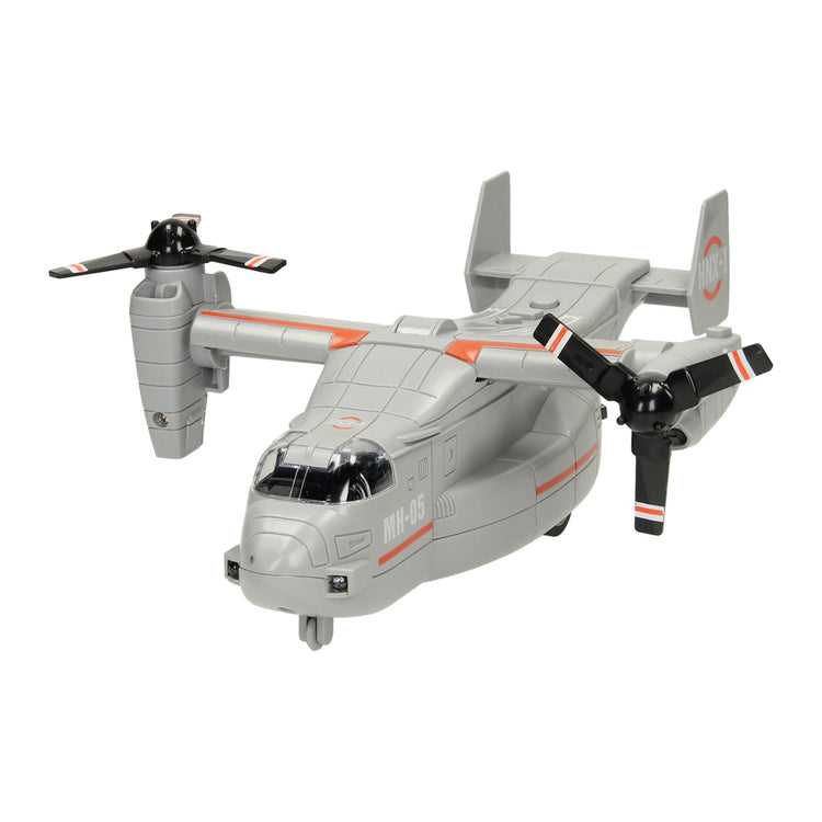 Flugzeuge mit Licht und Geräusch