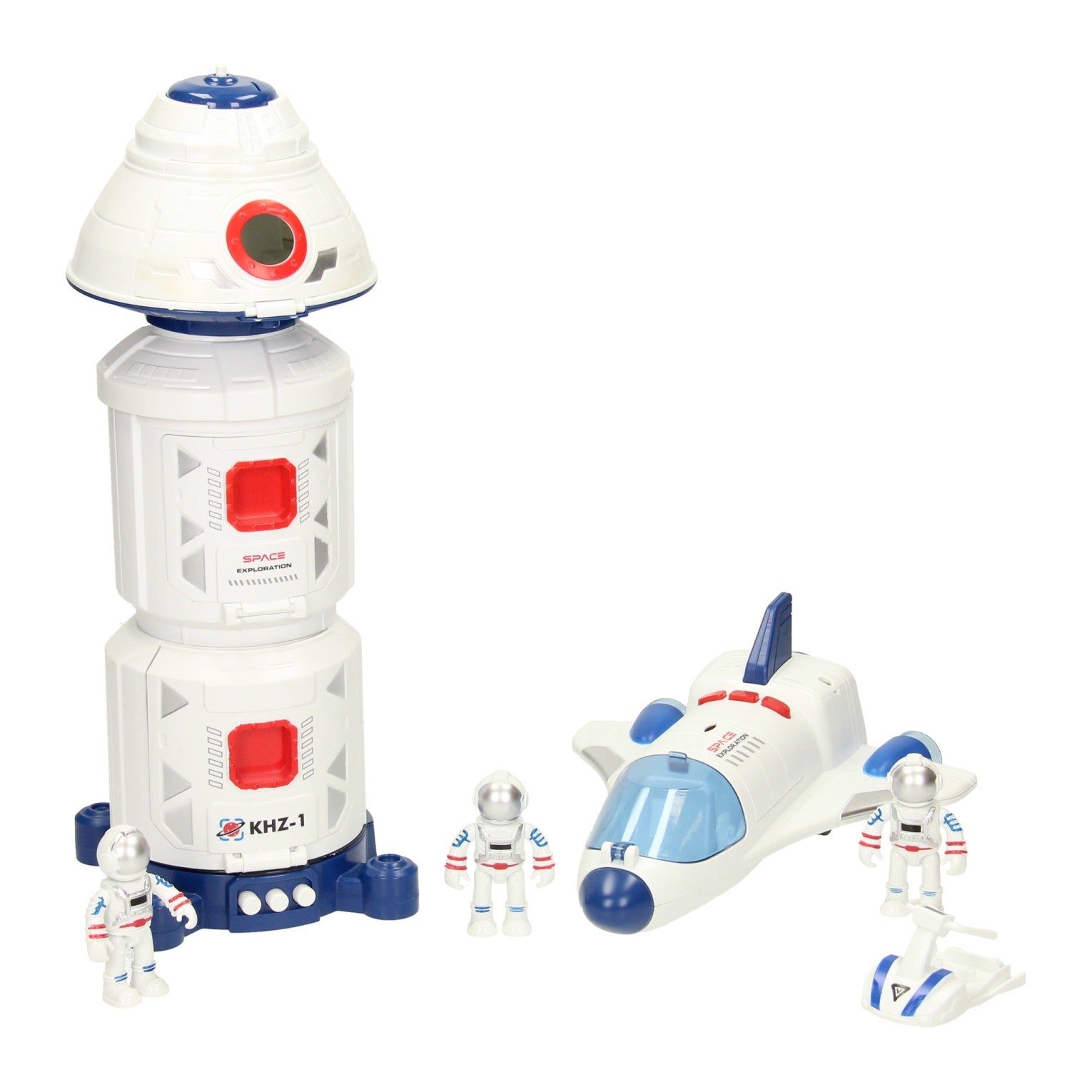 Raumfahrtset komplett, 3 Astronauten