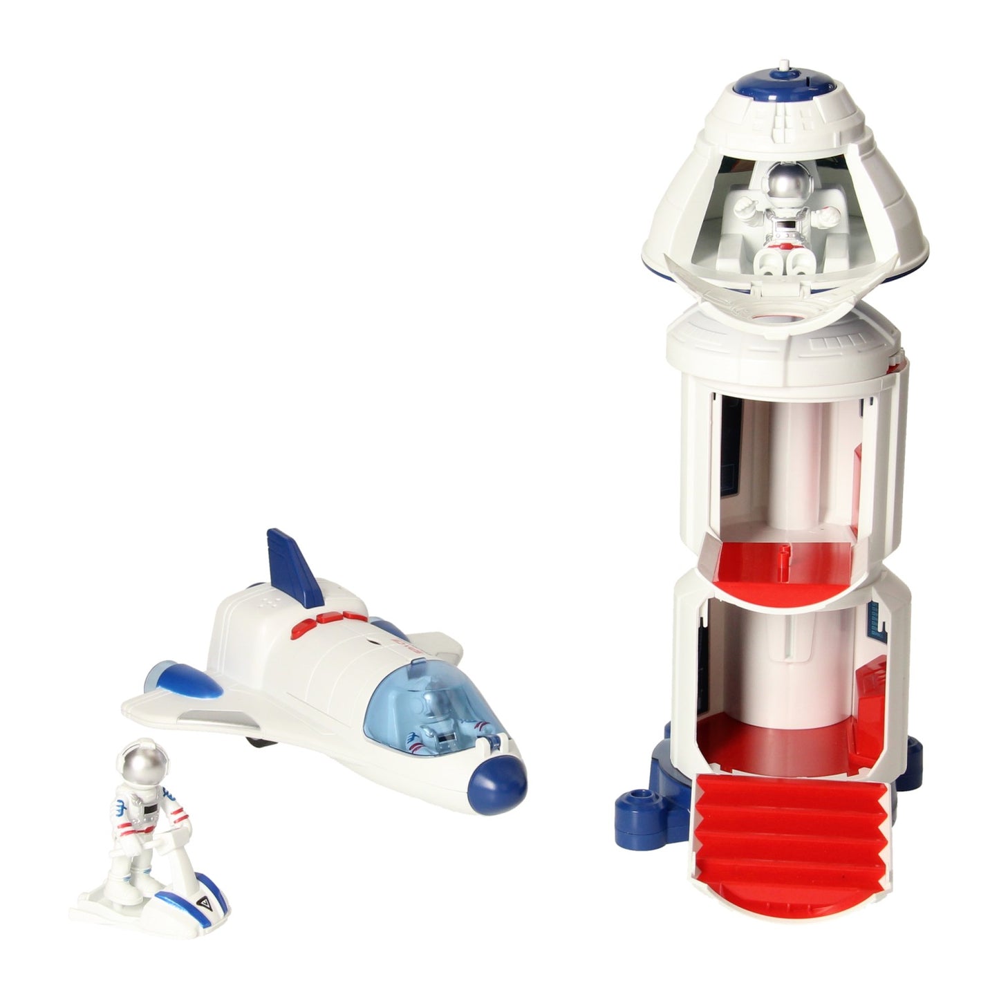 Raumfahrtset komplett, 3 Astronauten