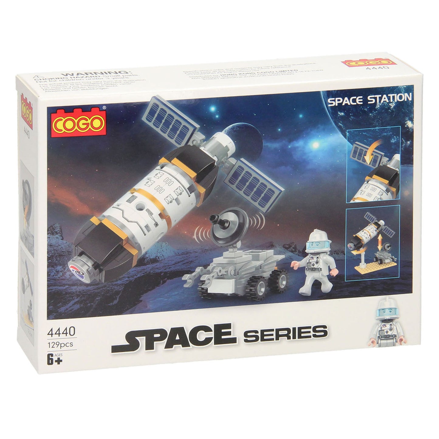 Bausatz Mondmission, 113 Teile