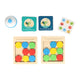 Schiebepuzzle-Duell aus Holz mit Glockenspiel