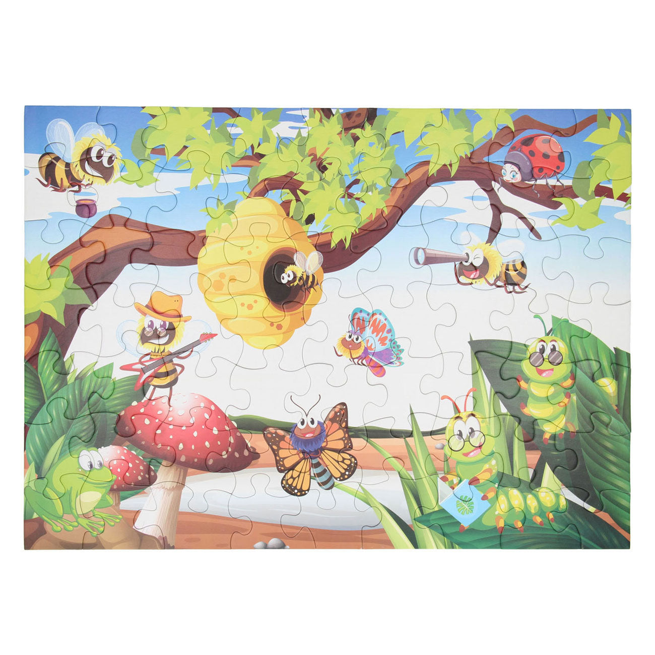 Beinpuzzle Insektenwelt, 63Rst.