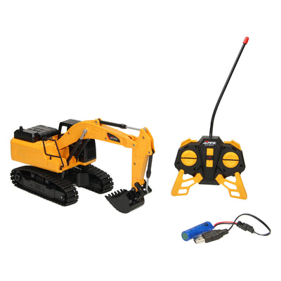 RC-gesteuerter Bagger mit Raupenketten 1:24