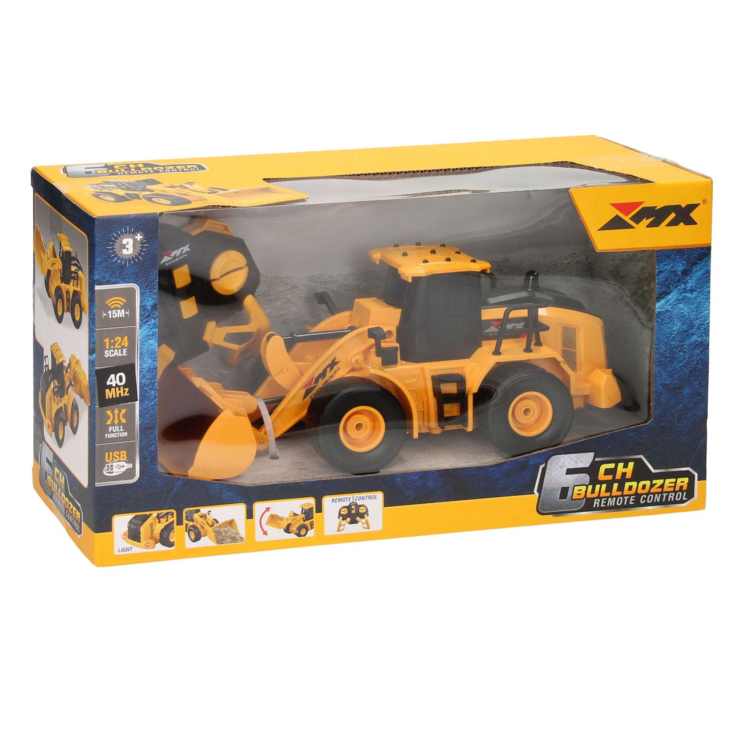 RC-gesteuerter LKW mit Frontlader 1:24