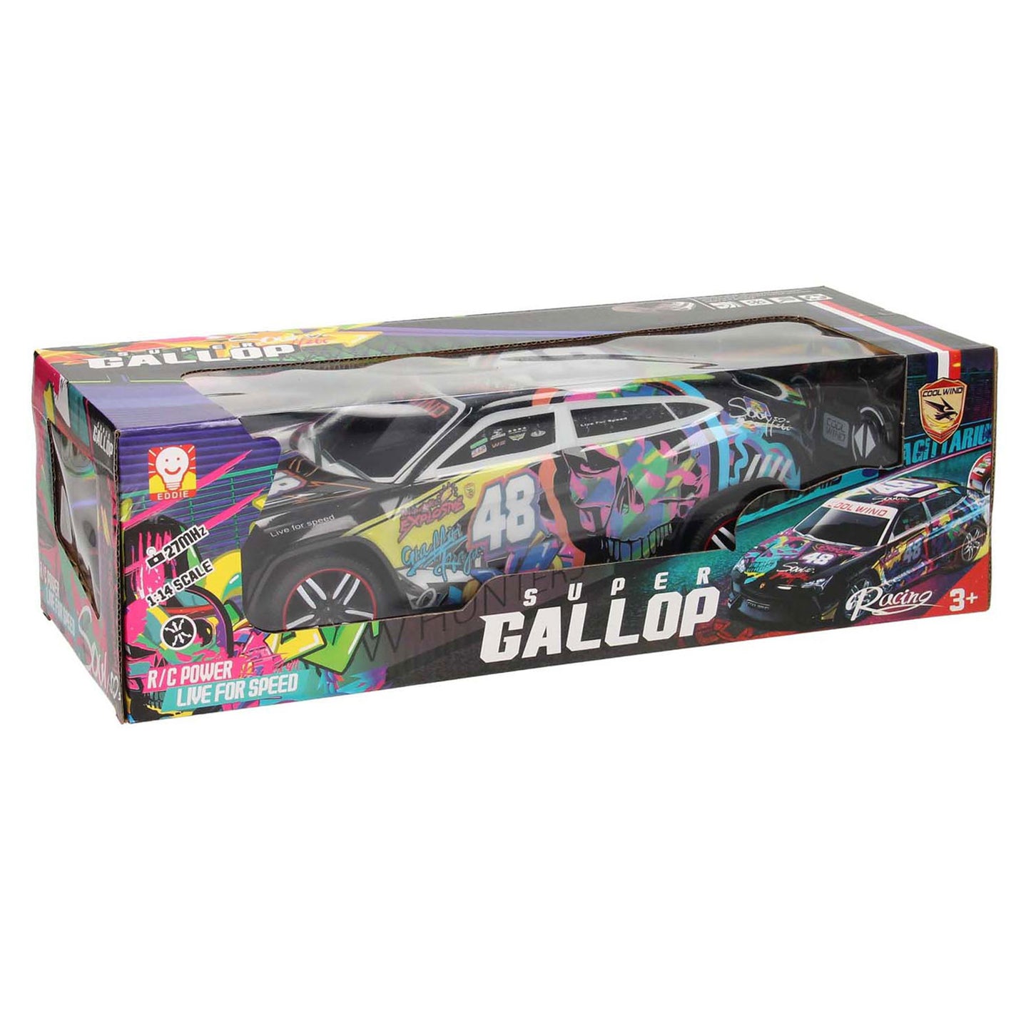 RC RC Lenkbares Rennwagen -Softbody -Graffität