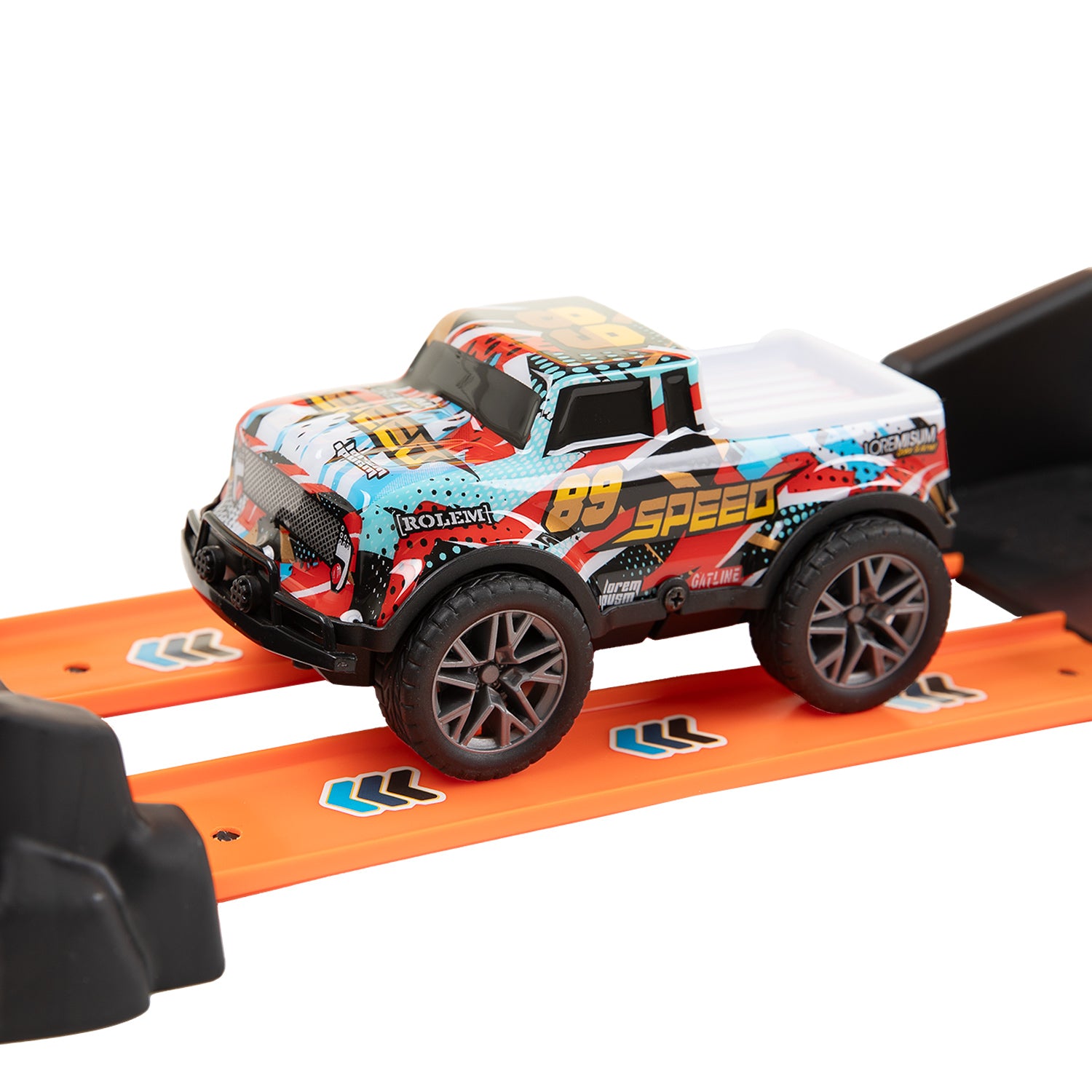 Autostartrampe mit Fußpumpe