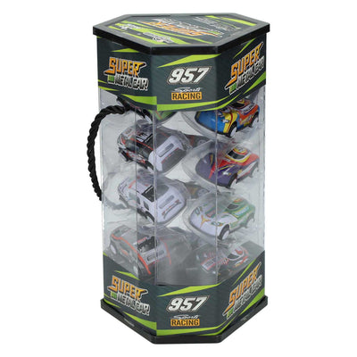 Super Metall-Auto-Rückziehset – 12er-Pack