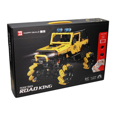 Rc Happy Build steuerbare Bausteine-Set, Pickup-Truck – 1490 Stück.