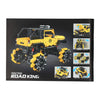 Rc Happy Build steuerbare Bausteine-Set, Pickup-Truck – 1490 Stück.