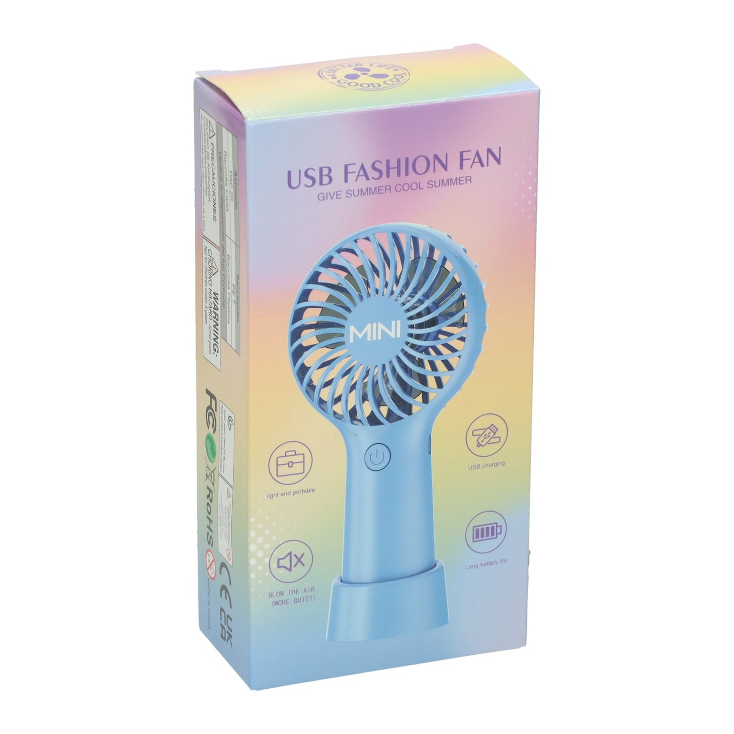 Mini wiederaufladbarer Handventilator