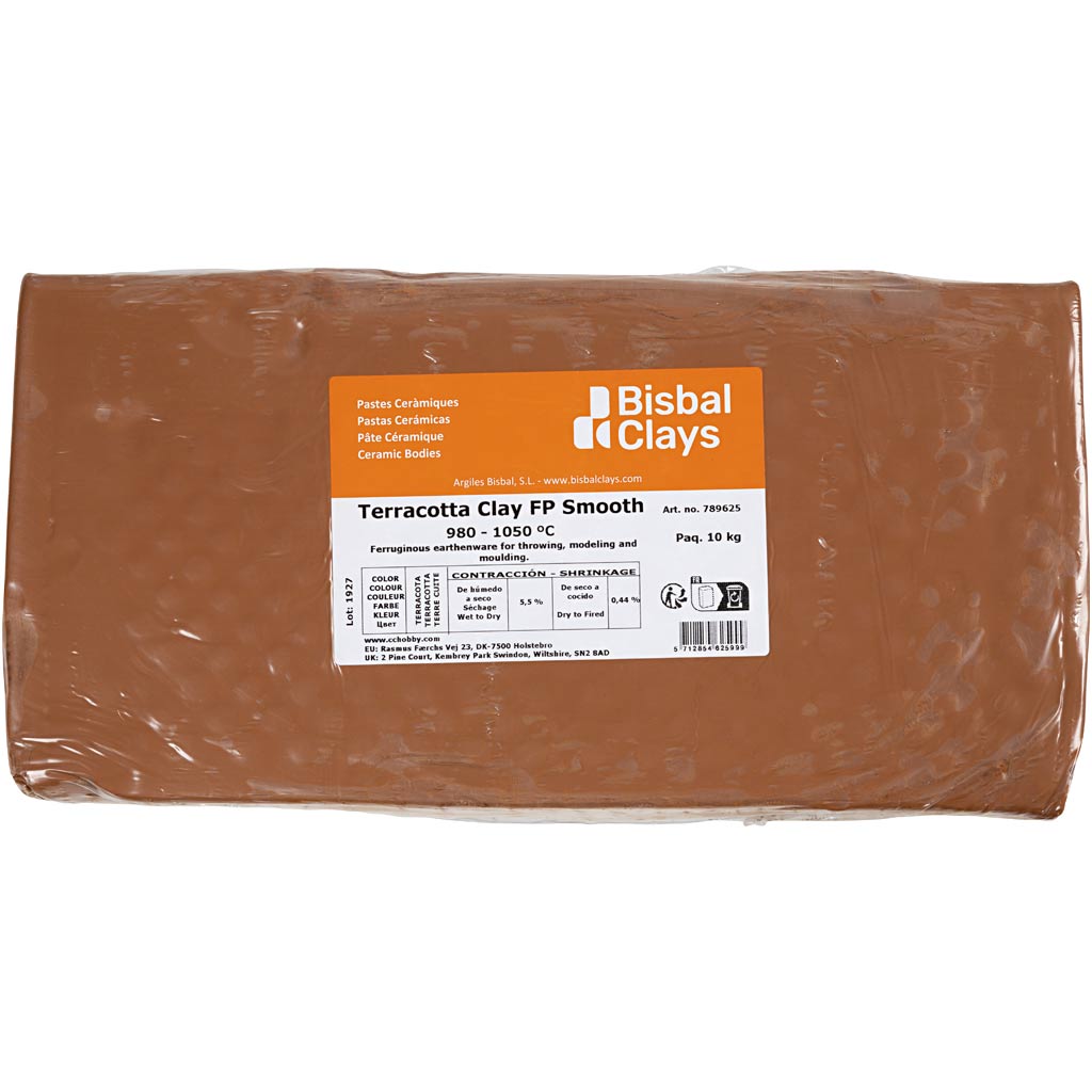 Roter Ton, 10 kg 1 Karton