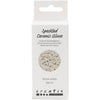 Creativ Company gesprenkelte Keramikglasur, 999-1060 °C, deckend, schneeweiß, 60 ml 1 Flasche