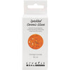 Creativ Company gesprenkelte Keramikglasur, 999-1060 °C, deckend, Orange Sunset, 60 ml 1 Flasche