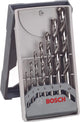 Bosch Mini X-Line Pro-Set mit 7 HSS-G-Metallbohrern
