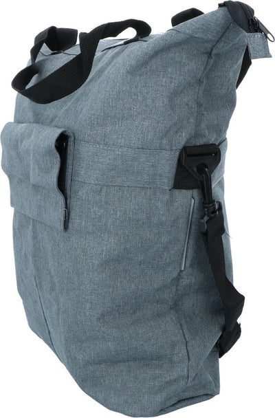 Dresco Single Fahrradsack und Shopper 18 Liter grau