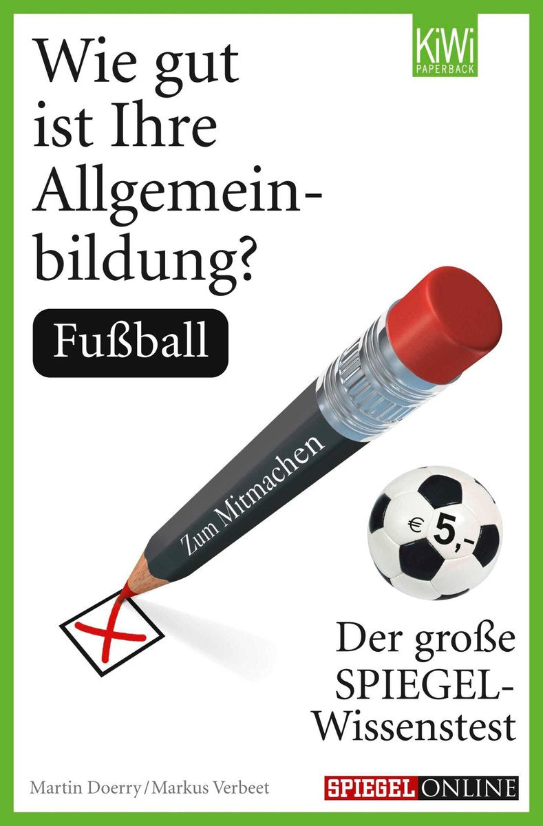 Wer ist gut in Allgemeinbildung? Fußball