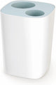 Joseph Joseph Split Abfalleimer – Badezimmer Küche – 2 x 8 l – Creme