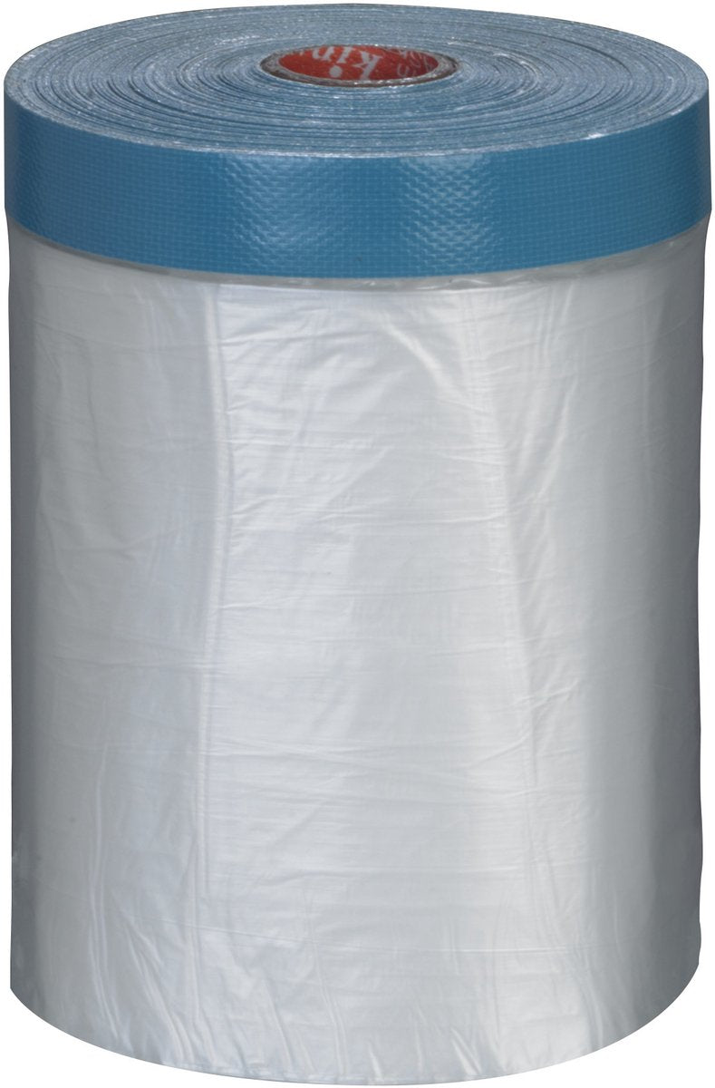 Kip 3833 - Stoffmaske - blau - 1500mmx20m - textiles Abdeckband mit PE-Schicht für glattes Abdecken - statisch haftend für den Innen- und Außenbereich - temperaturbeständig bis 30°C