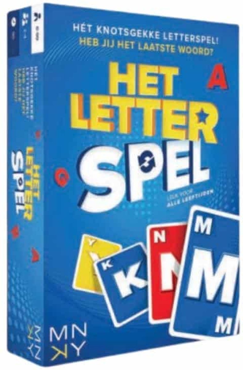 Rebo Publishers Mnky Letter Card Game Game