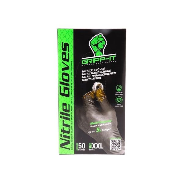 Gripp-it-Handschuhe Gripp-it Nitril xxl Box mit 50 Teilen