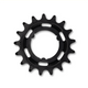 KMC Shimano Gear 17t, Chromolieschwarz