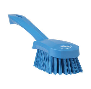 Vikan Geschirrspülbürste blau kurzer Griff (1 Stück)