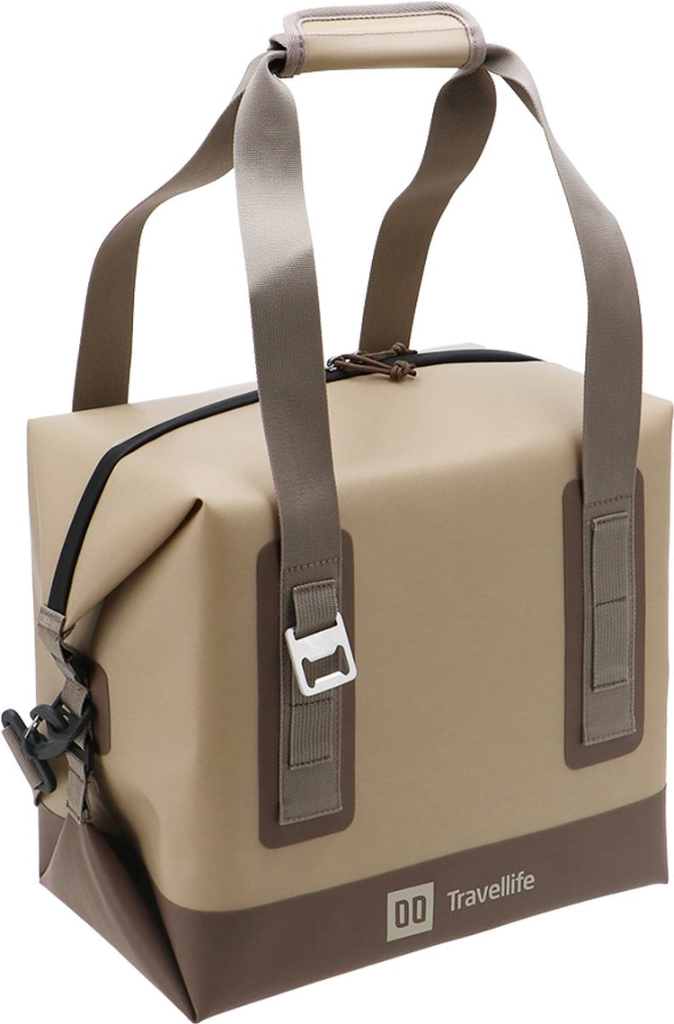 Travellife Freja Kühltasche 17l Beige – UV- und wasserfester Stoff – hält 6 Stunden kühl – kompakt faltbar