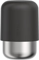 Mepal Kaffeebecher to go Ellipse – 300 ml – hält Getränke bis zu 30 Minuten warm – Kaffeebecher to go – spülmaschinenfest – Nordic Black