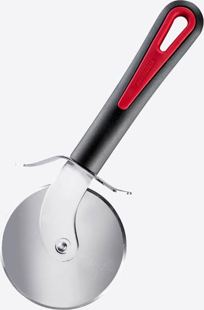 Westmark galantes Pizzamesser aus Edelstahl und Kunststoff schwarz und rot 20,5x8,1x2cm